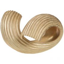 Amadeus - Coupe décorative vague or patine