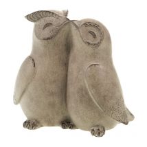 Amadeus - Couple hiboux et chouette 15 cm