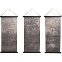 Amadeus - Kakemono triptyque tropique