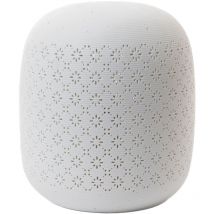 Lampe en porcelaine blanche Shelby