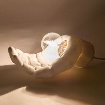 Amadeus - Lampe table main en porcelaine - E278WLED