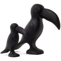 Amadeus - Set de 2 toucans Bertrand noirs