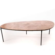 Amadeus - Table basse galet cuivre