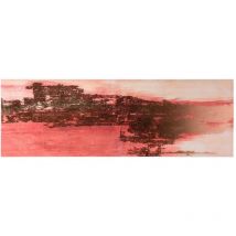 Amadeus - Toile panoramique Mia terracotta