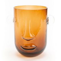 Amadeus - Vase visage marron