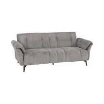 Amalfi 3 Seater Sofa - L83 x W210 x H86 cm - Grey Fabric