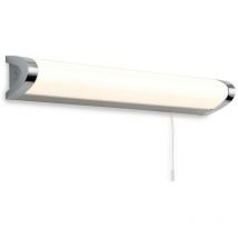 Firstlight Amari - 1 Light 8W Switched Bathroom Over Mirror Wall Light Chrome IP44