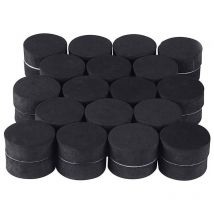 48 pcs Pieds de Pots de Plantes pour Pieds de Pot de Fleur en Plein Air Noir Invisible Pots de Plantes Risers Pad Jardinage Pot Pieds Conteneurs de