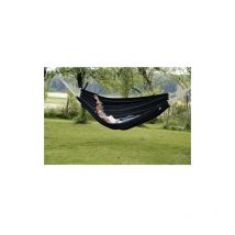 Barbados Black Double Cotton Traditional Garden Hammock With Bag