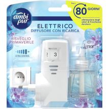 Ambi pur profumatore per ambienti elettrico starter kit 20 ml lenor risveglio primaverile