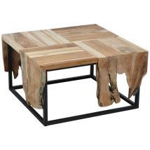 Ambiance - Side Table Teak 65x65x35 cm