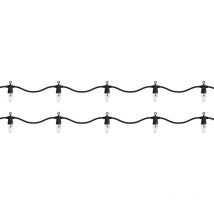 Ambiance - Guirnalda efecto llama, ip44, 10 led, 220v, 510 cm