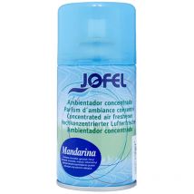 Désodorisant d'air concentré pour diffuseur Jofel mandarine - 250ml - parfum naturel - décharge 0,065/0,075g