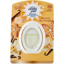 Bagno profumatore biscotto alla vaniglia durata fino a 50 giorni 7.5 ml - Ambipur