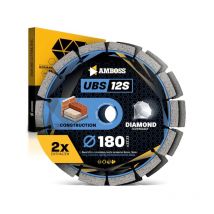 Amboss Werkzeuge - Amboss ubs 12S Diamant Trennscheiben Set für Mauerschlitzfräse (2