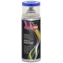 Smalto Acrilico Multiuso, Vernice Brillante per Interni ed Esterni 400 ml : ral 3002 rosso carminio - Ambro-sol