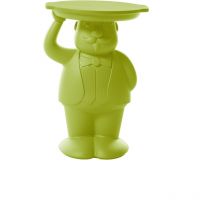 Ambrogio Verde lime originale Slide tavolino salotto sala da pranzo soggiorno design moderno colorato polietilene