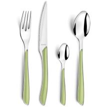 Amefa 2214pgpa10c40 Eclat - Servizio Di Posate Da 24 Pezzi, Per 6 Persone