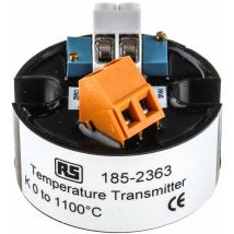Émetteur de température RS PRO, pour TC K, 1236 V c.c. ( Prix pour 1 )