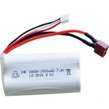 Batteria ricaricabile LiIon 7.4 v 1500 mAh Numero di celle: 2 Racingpack Sistema a spina a t - Amewi