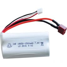 Modellbau-Akkupack (LiIon) 7.4 v 1500 mAh Zellen-Zahl: 2 Racingpack T-Stecksystem - Amewi