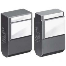 AMF - Coulisseau libre, Cote nominale des rainures sur les machines : 16 mm, Cote nominale des rainures sur les montures 20 mm, Hauteur 14,0 mm