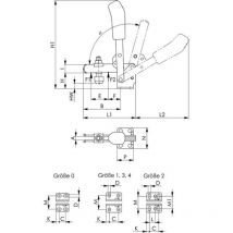 Andrückschraube Gr.3 plus – M8 – 58 mm – 21 mm – 16 mm – 21–34 mm – 36 g – Festigkeitsklasse 8.8 – AMF