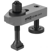 Spanneisen 6314AV abgesetzt mit Stützschraube Nut 22 mm - AMF