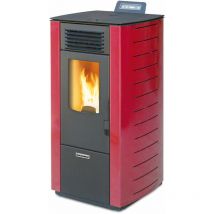 AMG - Z8 Bordeaux - Stufa a pellet 7 kw ventilata