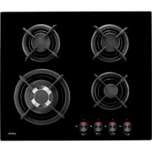 Amica 1106132 Cocina de gas sobre vidrio,