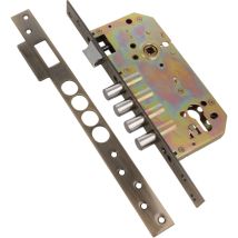 Amig Serrure Encastrée 100 Base 50/85 Acier Vieilli