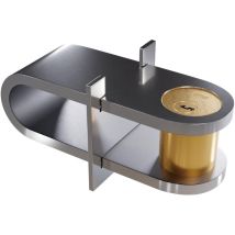 Amig Serrure Encastrée 680 115 X 40 Mm Laiton Chromé Brillant