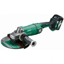 Hikoki - Amoladora MultiVolt 36V 4/8Ah Ø230 Caja de freno sin escobillas - G3623DAWGZ