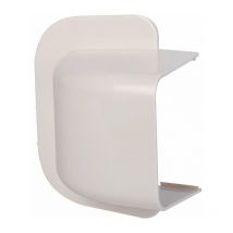 Amorce de mur plastique rigide - blanc crème ral 9001
