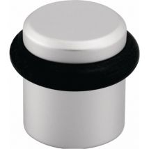 Hermeta - Amortiguador de puerta de piso 4735 D.39mm H.36mm alu.silverf.ma anodizado tacos montaje