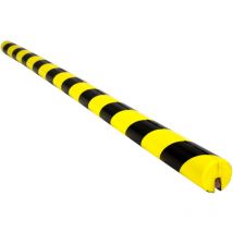 Amortisseur de chocs 1m - Rond pour ipn ou Arêtes vives - Jaune/Noir - 8002022