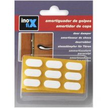 Amortisseurs de chocs adhésifs blanc x18 Inofix