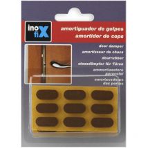 Amortisseurs de chocs adhésifs marron x18 Inofix