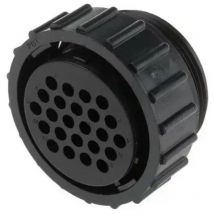 Te Connectivity - Amp 206837-1 Straight 24P cylindrical connector. Female - Cable mounting - crimp