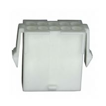 AMP - 794942-1 - Mini receptáculo universal mate-n-lok - 10 vías - 2 filas - Blanco