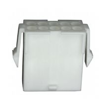 AMP - 794942-1 - mate-n-lok Mini Universal Receptacle - 10 Ways - 2 Rows - White