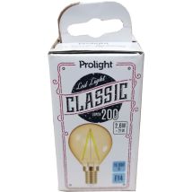Amp Led Vint Boule E14 2.6w 200lm Dont 0.10 Deee Prolight 601200340