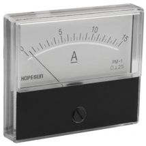 Amperemetre analogique de tableau 15A cc 70 x 60MM Velleman AIM7015A