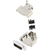 Amphenol - L17D45PK-M-25+L717HDB44P kit embase sub-d mâle 45 ° nombre de pôles (num): 44 fût à souder 1 pc(s)