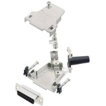 Amphenol - L17D45ZF09-RG+L77SDE09S kit embase sub-d femelle 45 ° nombre de pôles (num): 9 fût à souder 1 pc(s)