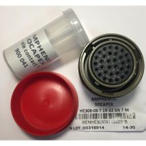 Souriau - Amfenol HE308-06T19-32SN7M Contacto circular estándar mil 32 pos. Hembra - MIL-DTL-38999