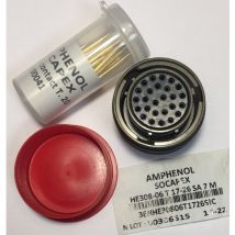 Souriau - Amphenol HE308-06T17-26SA7M mil Standard Circular Contact 26pos. Female - MIL-DTL-38999