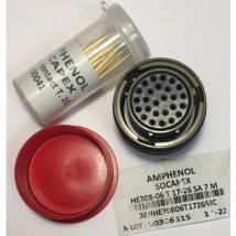 Souriau - Amphenol HE308-06T17-26SA7M Contact circulaire aux normes mil 26pos. Femelle - MIL-DTL-38999
