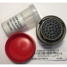 Souriau - Amphenol HE308-06T19-32SN7M mil Standard Circular Contact 32pos. Female - MIL-DTL-38999