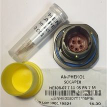 Souriau - Amphenol HE308-07T11-05PN7M mil Standard Circular Contact 32pos. Male - MIL-DTL-38999